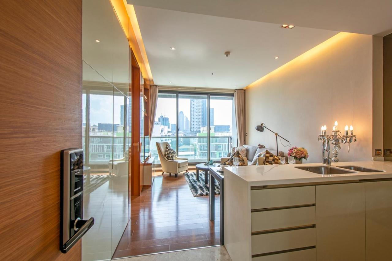 Luxury 1Bed 1Bath 300M Bts Phrom Phong, Emporium Emsphere Emquartier Bangkok Extérieur photo
