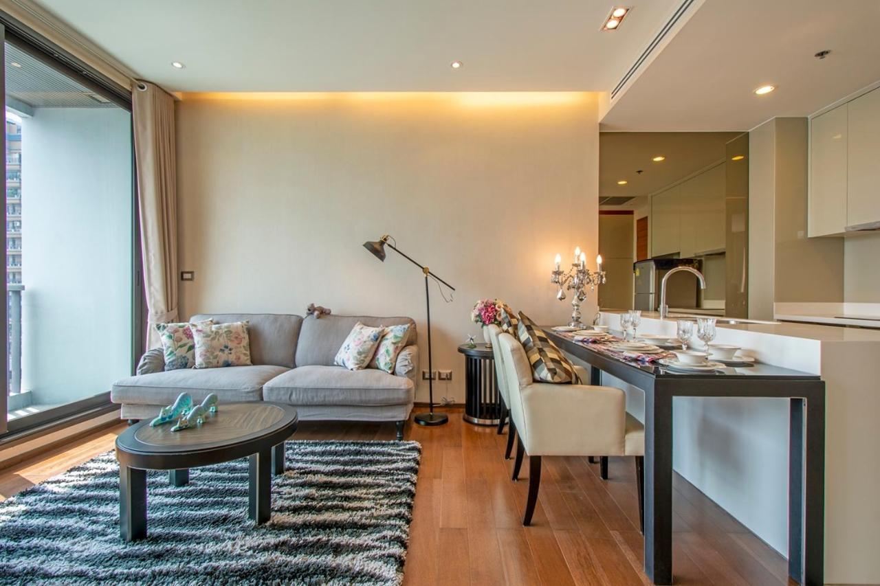 Luxury 1Bed 1Bath 300M Bts Phrom Phong, Emporium Emsphere Emquartier Bangkok Extérieur photo